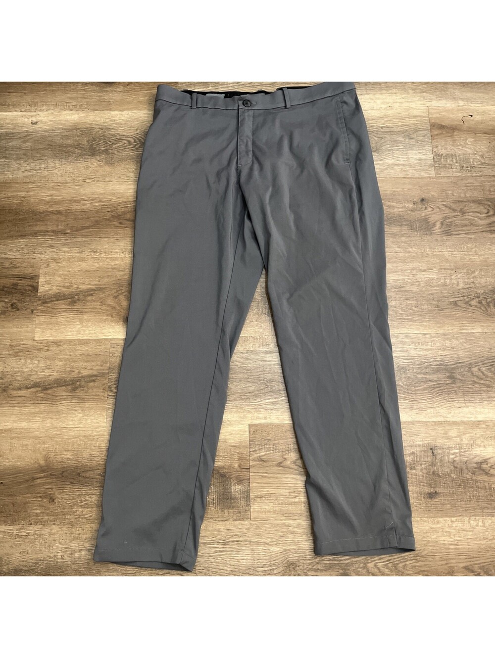 Nike Dri-FIT Golf Pants Mens 38x32 Gray Polyester Spandex Standard Fit Solid